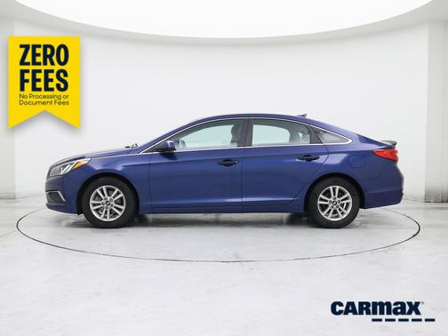 Blue 2016 Hyundai SONATA SE