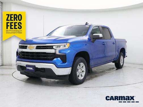 Blue 2022 Chevrolet Silverado 1500 LT