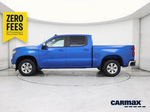 Blue 2022 Chevrolet Silverado 1500 LT