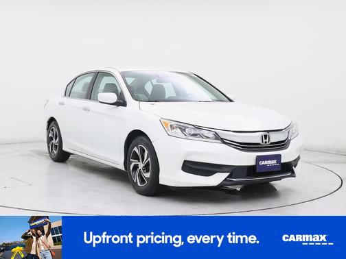 White 2016 Honda Accord LX