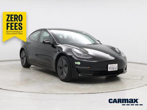 Black 2023 Tesla Model 3