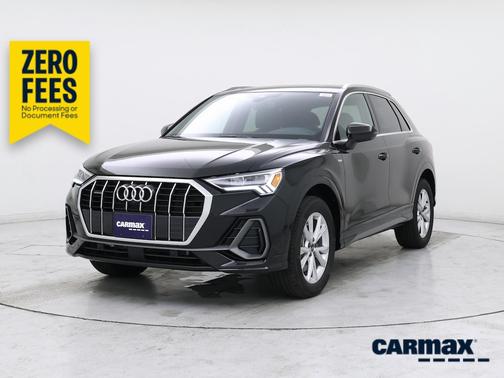 Black 2025 Audi Q3 S-Line Premium Plus