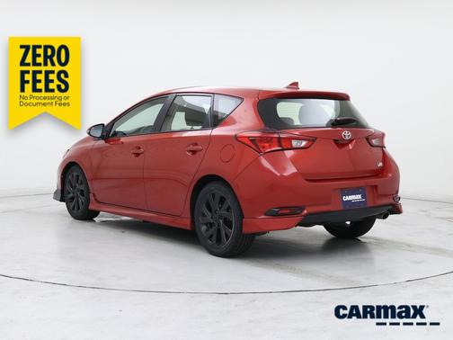 Red 2017 Toyota Corolla iM