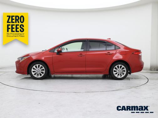 Red 2020 Toyota Corolla LE
