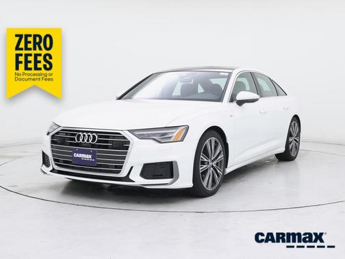White 2019 Audi A6 Premium Plus