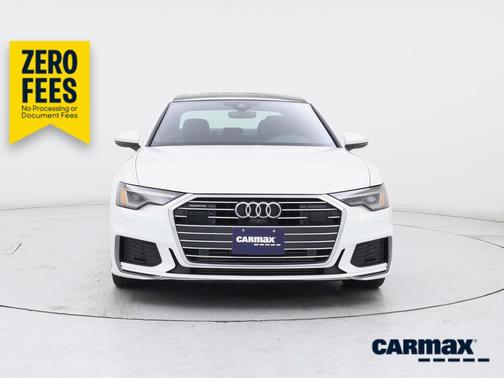 White 2019 Audi A6 Premium Plus
