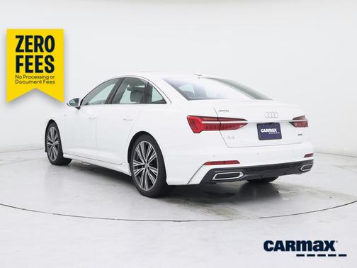 White 2019 Audi A6 Premium Plus
