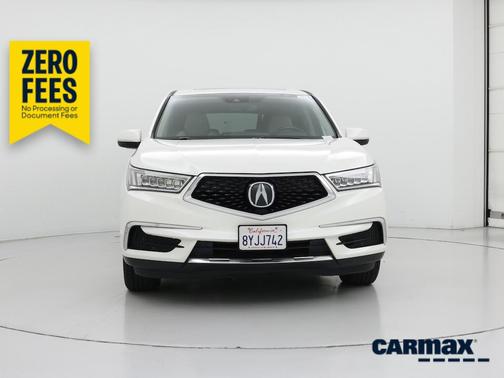 White 2017 Acura MDX