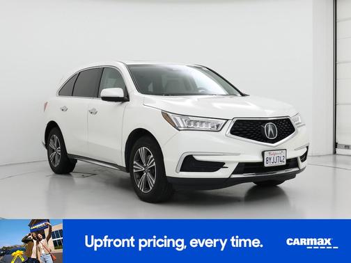 White 2017 Acura MDX
