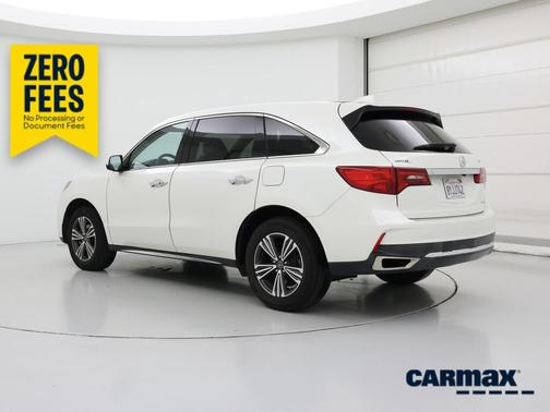 White 2017 Acura MDX