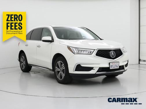 White 2017 Acura MDX