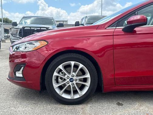 Red Metallic 2020 Ford Fusion SE