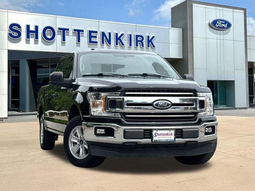 Shadow Black 2018 Ford F-150 XLT