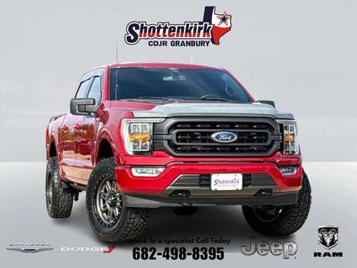 Red Metallic 2022 Ford F-150 XLT