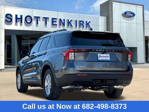 Gray 2026 Ford Explorer Active