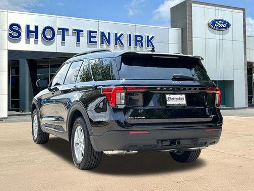 Black Metallic 2026 Ford Explorer Active