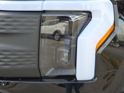 Black Metallic 2025 Ford F-150 Lightning Flash