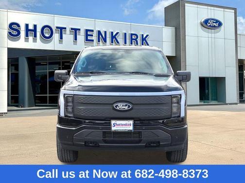 Black Metallic 2025 Ford F-150 Lightning Flash
