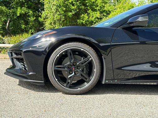 Black 2024 Chevrolet Corvette Stingray w/1LT