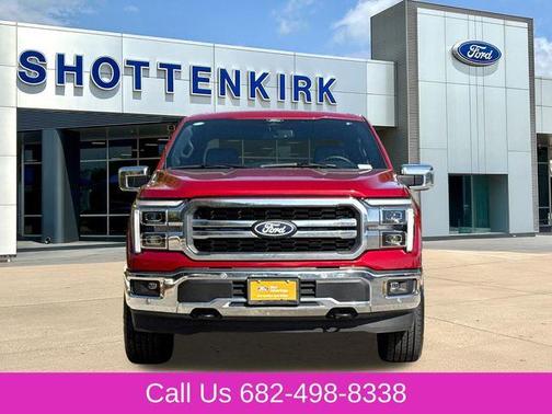 Red Metallic 2025 Ford F-150 Lariat