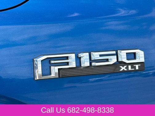 Lightning Blue 2018 Ford F-150 XLT
