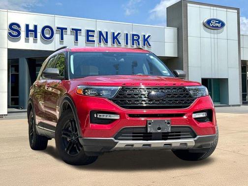 Red Metallic 2021 Ford Explorer XLT