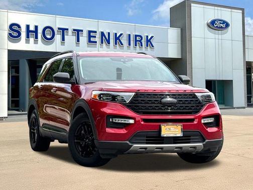 Red Metallic 2021 Ford Explorer XLT