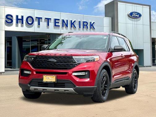 Red Metallic 2021 Ford Explorer XLT