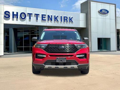 Red Metallic 2021 Ford Explorer XLT