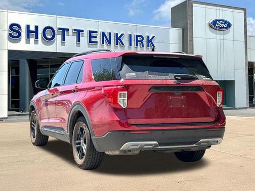 Red Metallic 2021 Ford Explorer XLT