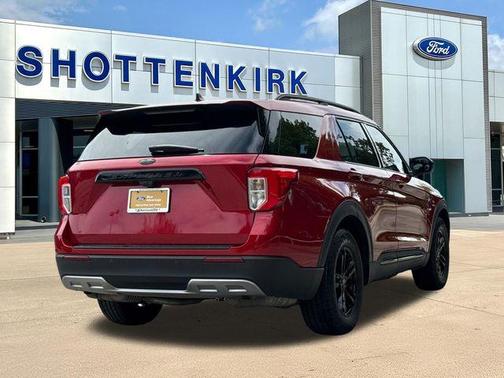 Red Metallic 2021 Ford Explorer XLT