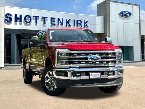 Red Metallic 2024 Ford F-350 Lariat Super Duty