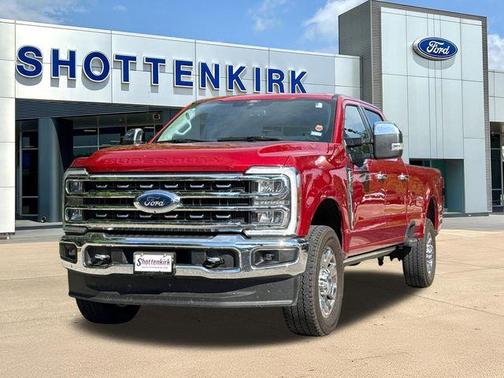 Red Metallic 2024 Ford F-350 Lariat Super Duty