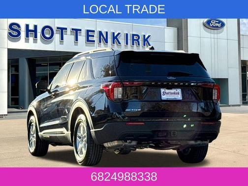 Black Metallic 2026 Ford Explorer Active