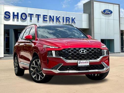 Calypso Red 2023 Hyundai SANTA FE Calligraphy