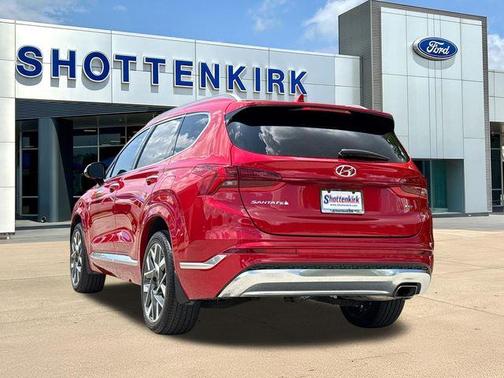 Calypso Red 2023 Hyundai SANTA FE Calligraphy