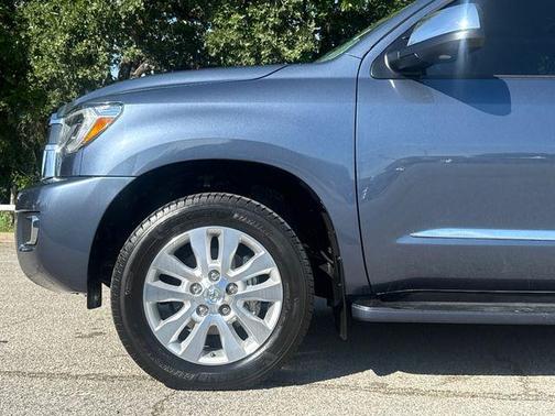 Shoreline Mist 2021 Toyota Sequoia Platinum
