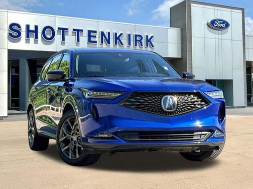 Blue 2022 Acura MDX A-Spec
