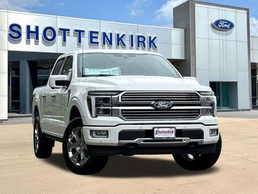 White 2026 Ford F-150 Platinum