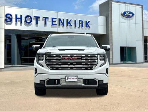 White Frost Tri-Coat 2023 GMC Sierra 1500 Denali