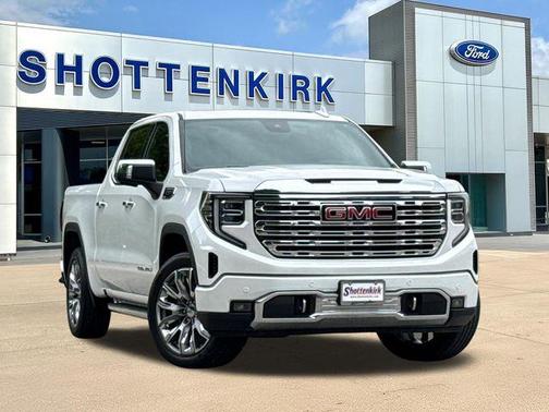 White Frost Tri-Coat 2023 GMC Sierra 1500 Denali