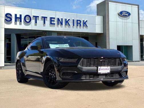 Shadow Black 2026 Ford Mustang EcoBoost