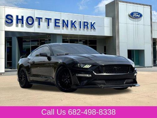 Shadow Black 2018 Ford Mustang GT Premium