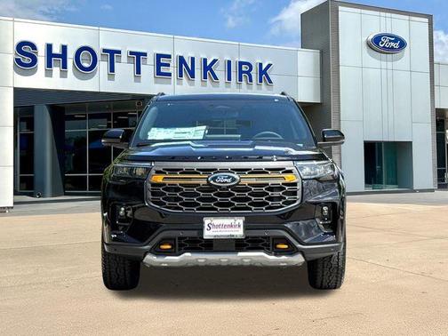 Black 2026 Ford Explorer Tremor