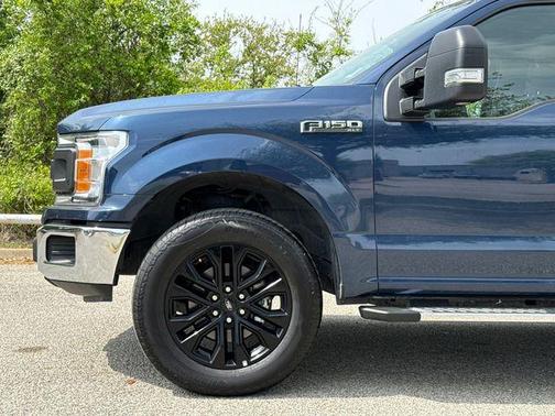 Blue 2020 Ford F-150 XLT
