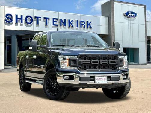 Blue 2020 Ford F-150 XLT