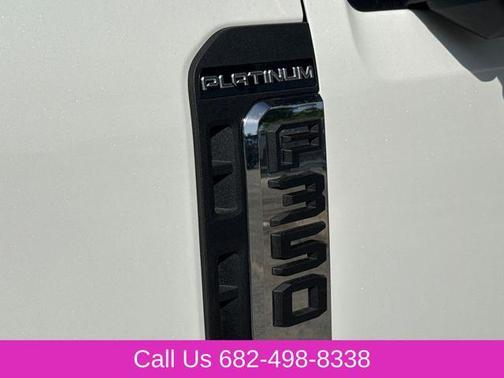 White Metallic 2026 Ford F-350 Platinum