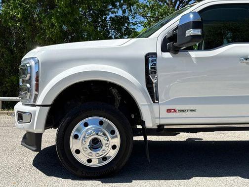 White Metallic 2024 Ford F-450 LIMITED