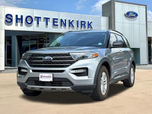 Silver Metallic 2022 Ford Explorer XLT