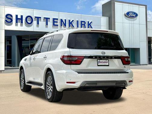 Aspen White 2023 Nissan Armada SL